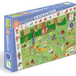 Little Friends' Garden 35 Piece Observation Puzzle & Poster