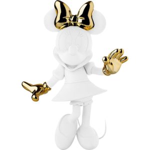 Minnie Mouse 12" Welcome Studio Figurine - White & Gold