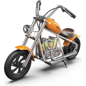 Hyper Gogo Challenger 12 Plus Kids Motorcycle with App - Orange