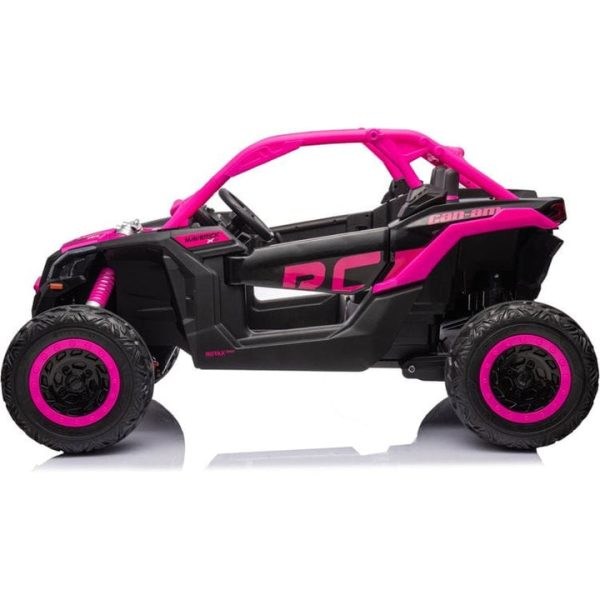 freddo-outdoor-2x24v-4x4-can-am-maverick-2-seater-ride-on-utv-pink-31275404001367_720x freddo-outdoor-2x24v-4x4-can-am-maverick-2-seater-ride-on-utv-pink-31275404001367_720x