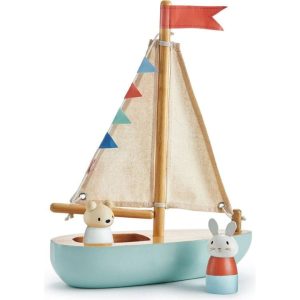 Wooden Sailway Boat
