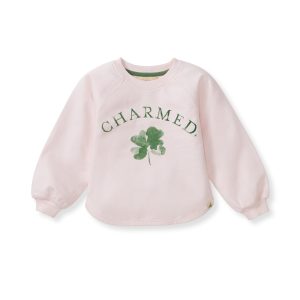 Charmed Pink Organic Cotton Sweatshirt