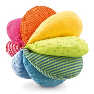 Rainbow Fabric Baby Ball